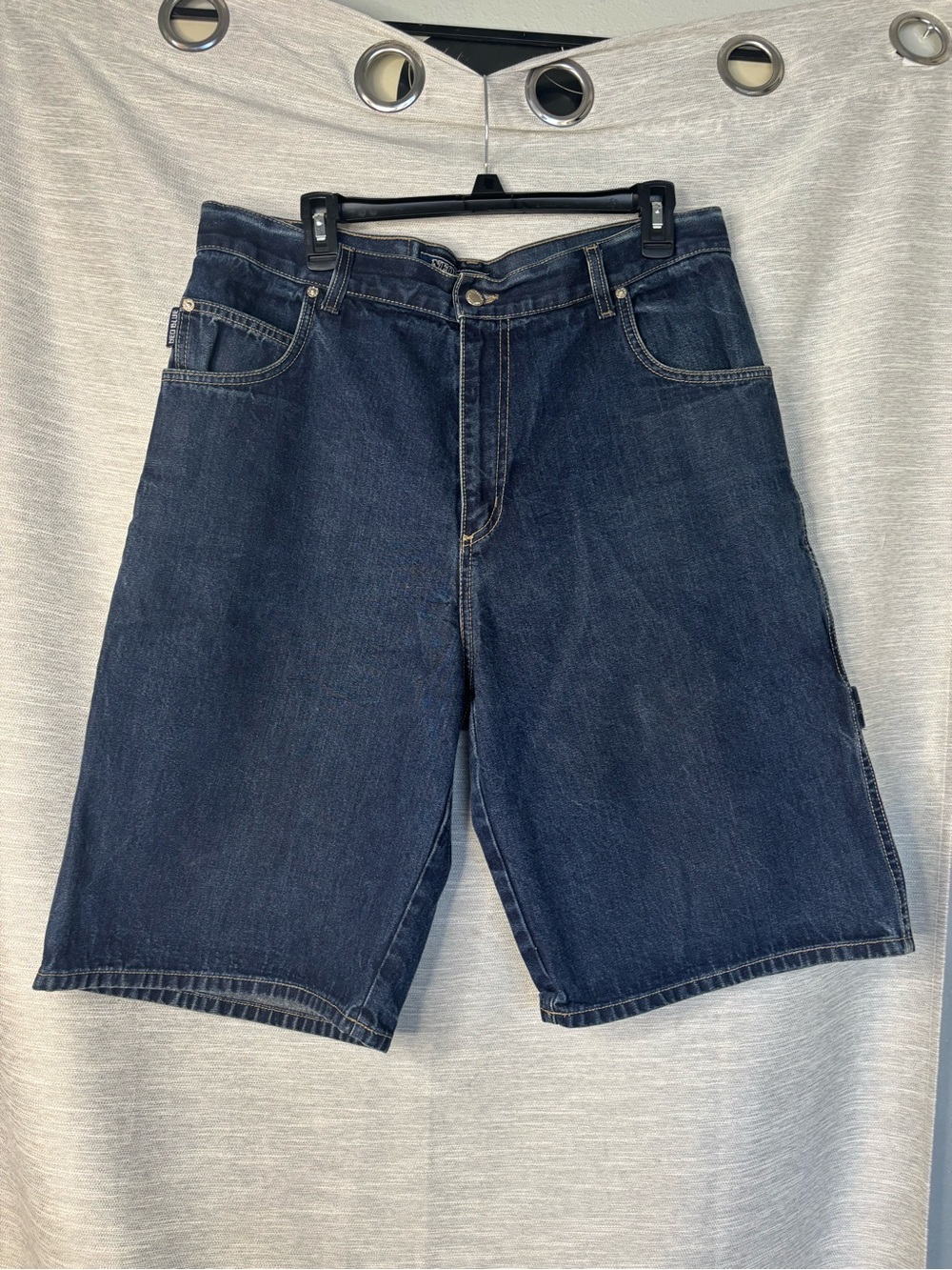 Classic Men's Dark Indigo Denim Jean Shorts